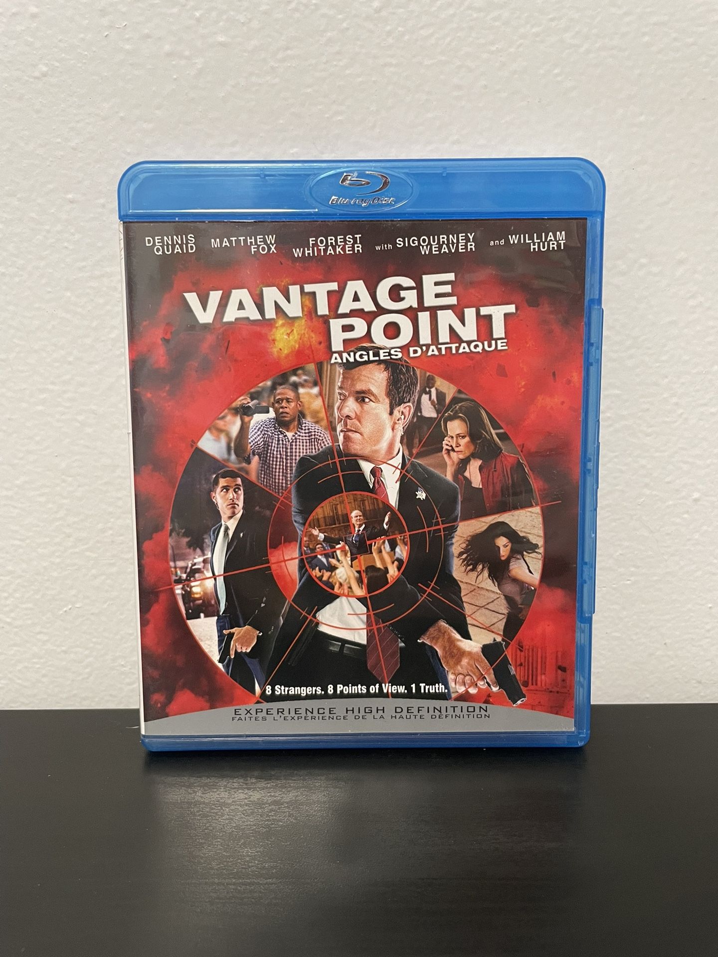 Vantage Point Blu-Ray Movie Dennis Quaid Sigourney Weaver 2008