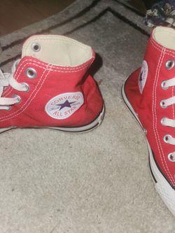 Red Converse All Stars