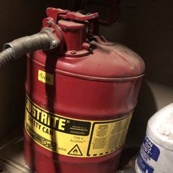 Justrite Type II AccuFlow Safety Can 