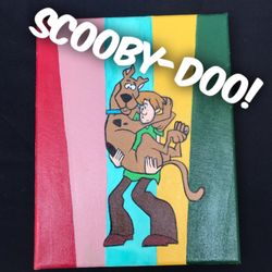 Scooby-Doo & Shaggy Rogers Painting