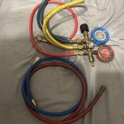 Manómetros Para Aire Acondicionado Y Refrigeracion 