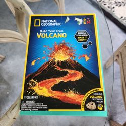 Build A Volcano Kit New National Geographics