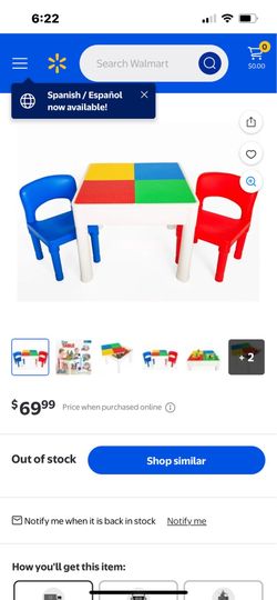 Legos table