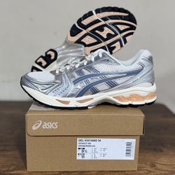 🚨 [NEW] ASICS Gel - Kayano 14 Cream / Ironclad 🔥 1203A537-109 [M 9.5 / W 11]