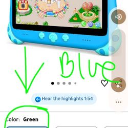 7 Inch Kids Tablet With Case New Still In Plastic And Box