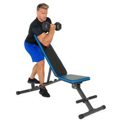 12 Position Weight Bench Home Gym Workout Equipment