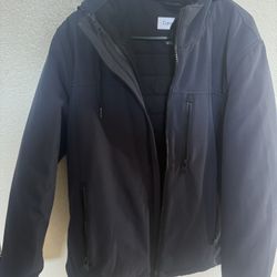 Men’s M Calvin Klein 2 In 1 Performance Rain Coat 