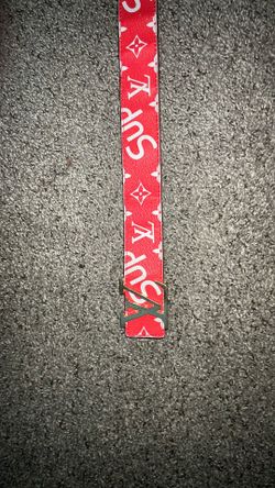 Supreme x Louie Vuitton Collab Belt