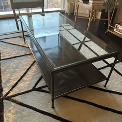 Glass Top Coffee Table