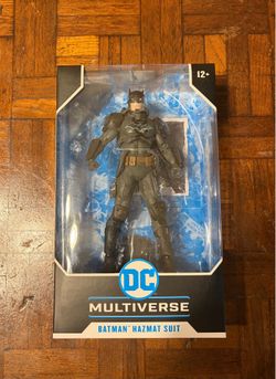 DC Multiverse Batman Hazmat suit action figure