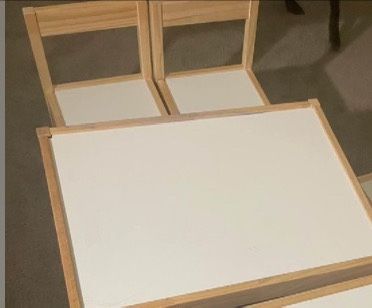 Kids Chair And Table Set 