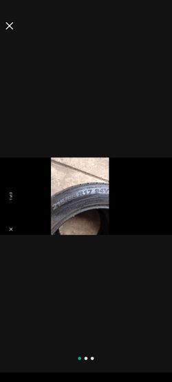 2 🆕 17 Size Car Tires 🆕.   No Rims  Thumbnail
