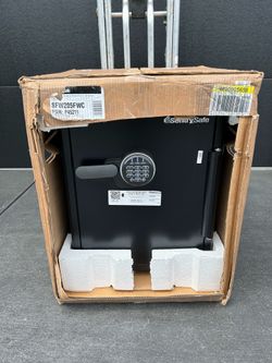 SentrySafe 2-cu ft Fire Resistant Waterproof Home safe with Electronic/Keypad Lock $443 plus tax at Lowe’s website never used still in the box. Just c