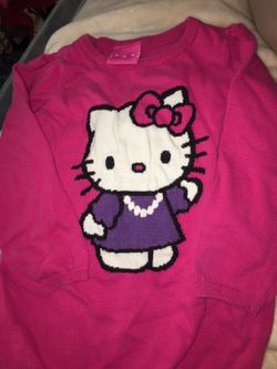 Size 4T hello kitty sweater