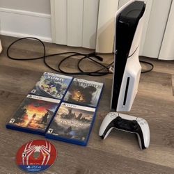 Sony PlayStation 5 Slim Disc Edition Console - 1TB PS5