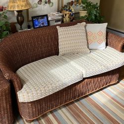 2 Chairs, Ottoman & Loveseat Palecek