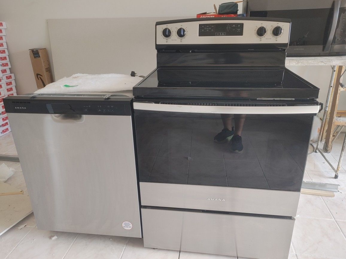 Amana Oven And Dishwasher