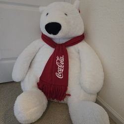 Huge Authentic Coca Cola Bear