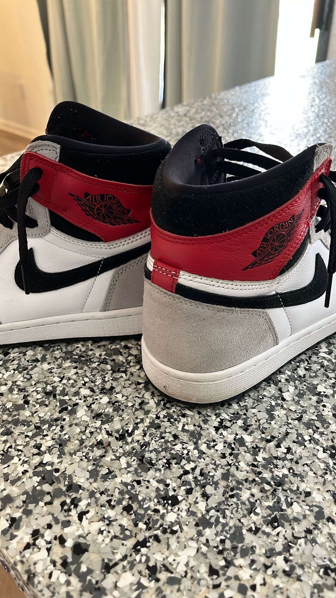 AIR JORDAN Grey And White 