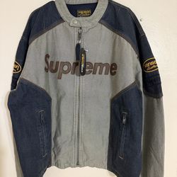 Supreme X Vanson Leathers Cordura Cotton Jacket