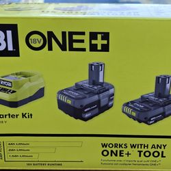 RYOBI Battery 2 Pack New