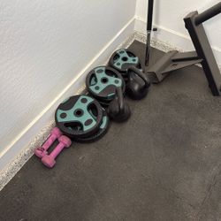 Dumbbells And kettle Bells