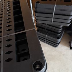 New Greenmade 5-Tier Utility Rack Hold Costco Totes L 36 W 17.7 H 73.6 no tools $45/ 3 For $120