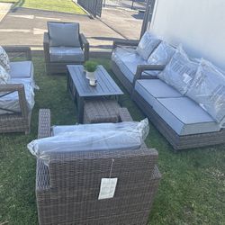 Huge Outdoor Patio Furniture Set