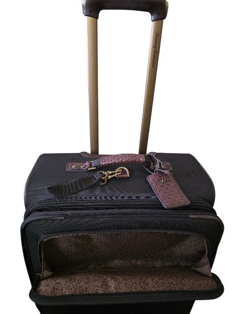 Tommy Bahama Brownstone Retreat II Collection Rolling Suitcase