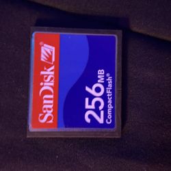 Flash Memory Camera Card Sdcfb-256-a10 CF Type I Card SAVE 
