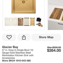 Sink all in one 27 in