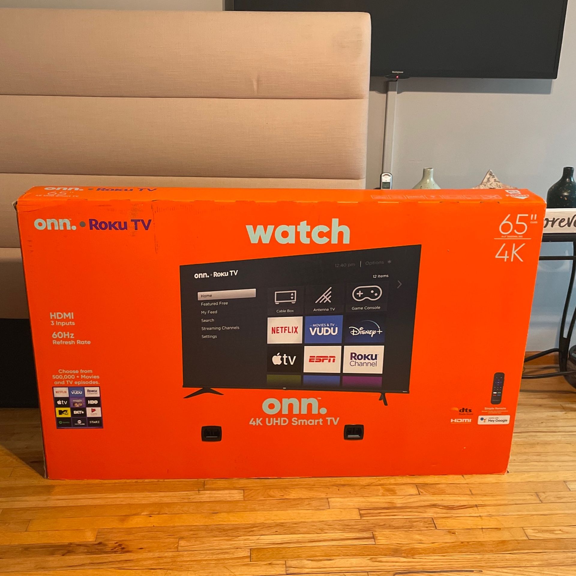 65 Inch Tv 4K Brand New