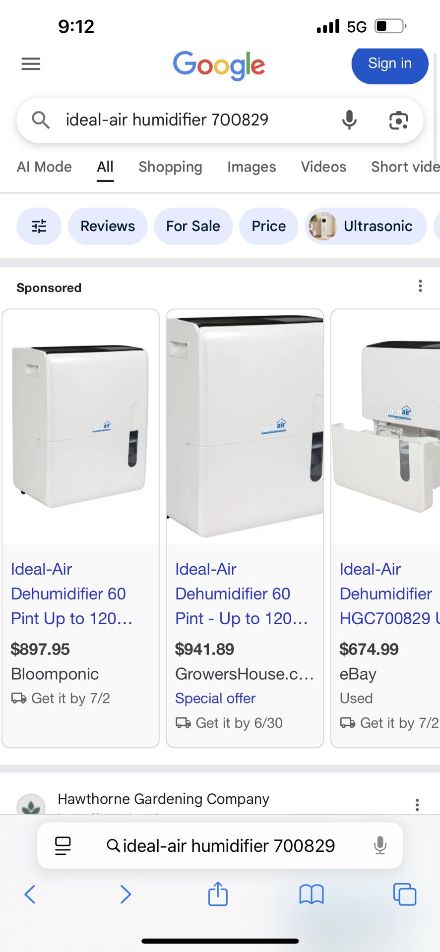 Dehumidifier
