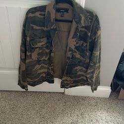 Camo Jean Jacket