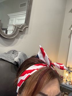 American flag wired headband