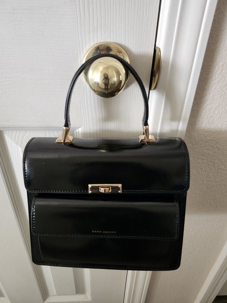 Marc Jacobs Black Leather Bag