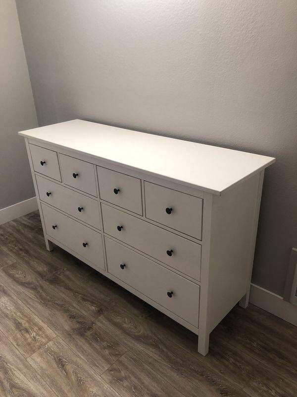 Lightly Used Ikea Hemnes 8 Drawer Dresser White Save Money For