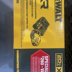 20v Dewalt Battery With Charger 