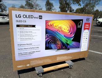 65C6 65” Lg smart 4k oled hdr tv