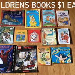CHILDRENS BOOKS SEE BOTH PICTURES, PRICED AS MARKED