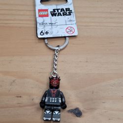 Authentic LEGO Darth Maul Minifigure Keychain