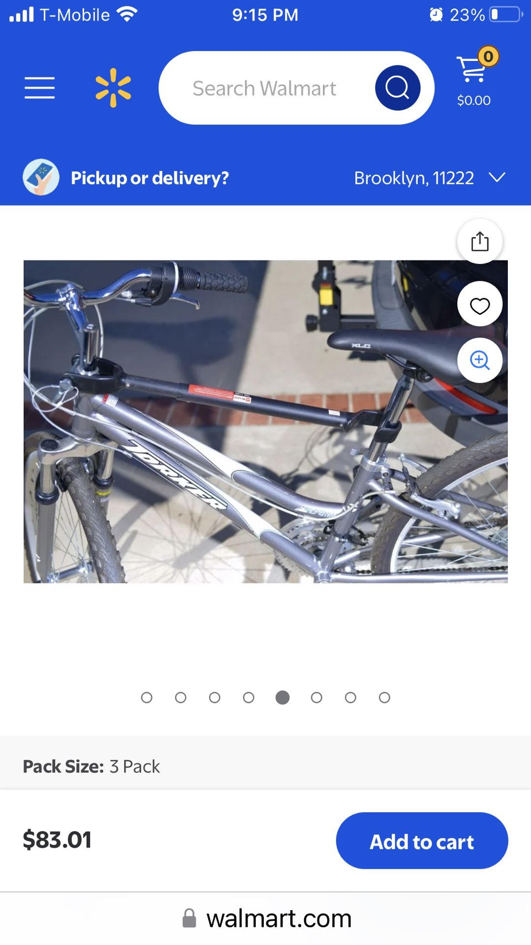 Allen Bike Rack Model 5420R 2 Inch Hitch