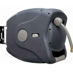 Retractable Garden Hose 100ft 5/8" Charcoal