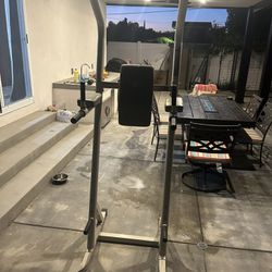 Lines Knee Raise And dip Station 