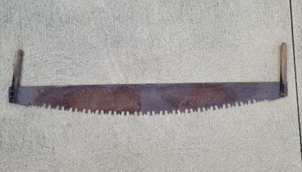 Vintage Crosscut Lumberjack Saw