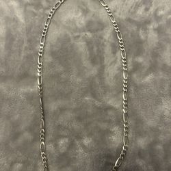 925 Sterling Silver Figaro Chain 