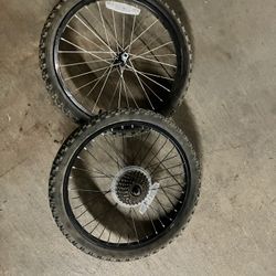 Pair of Mountain Bike Wheels (20”)