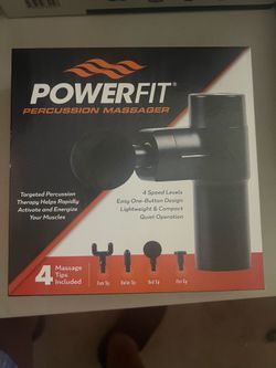 Powerfit massage with four tips