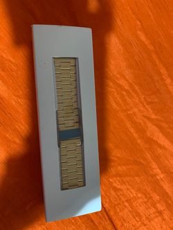 Gold still in box apple watch wrist band