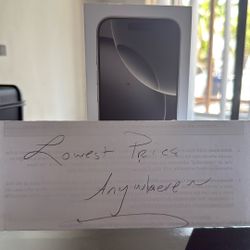 Brand New (open box) iPhone 16 Pro  256g Natural Titanium 